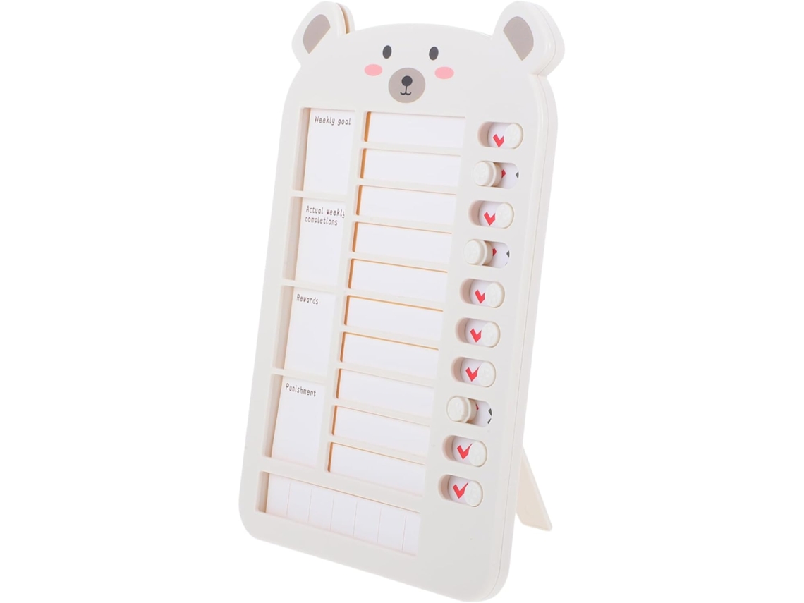 Quadro de para Meninos e Meninas com Matinal, Organizador Flexível CHABERLU