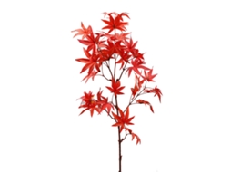 Ramo Artificial Acer Vermelho 83cm Decoração Residencial