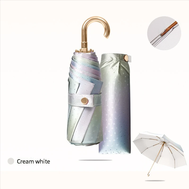 Guarda sol Portátil com Proteção Solar MDUG (branco petróleo 8k)