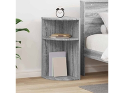 Vidaxl Mesa De Apoio Cinza Sonoma 29,6 X 29,6 X 60 Cm