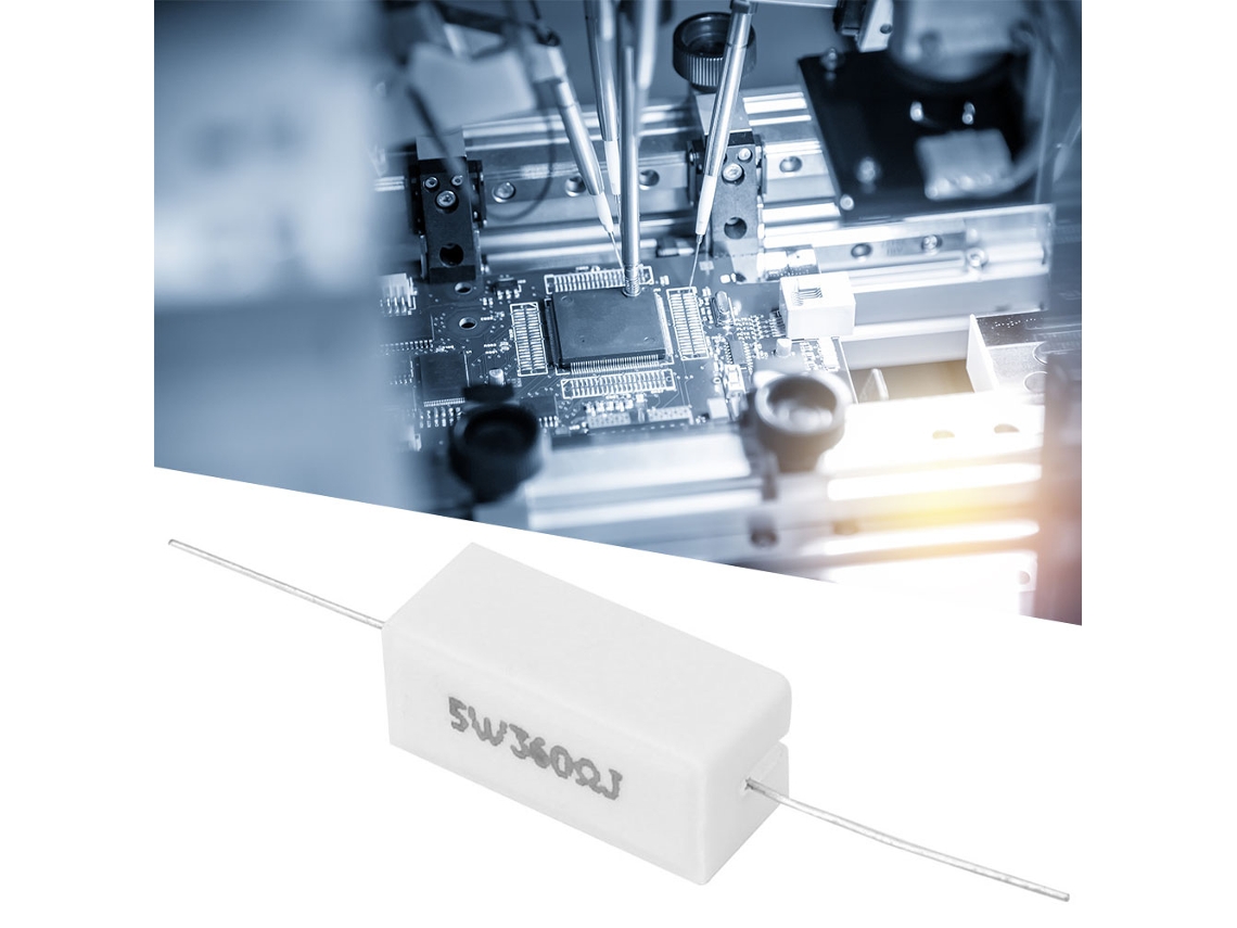 Resistor De Cimento 5w 360r Componentes Eletrônicos