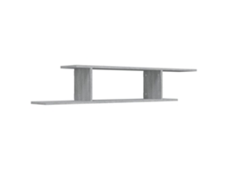 Wall-mounted Tv Shelf, Wall-mounted Tv Shelves Vidaxl Cinzeto Madeira Processada (n/a)