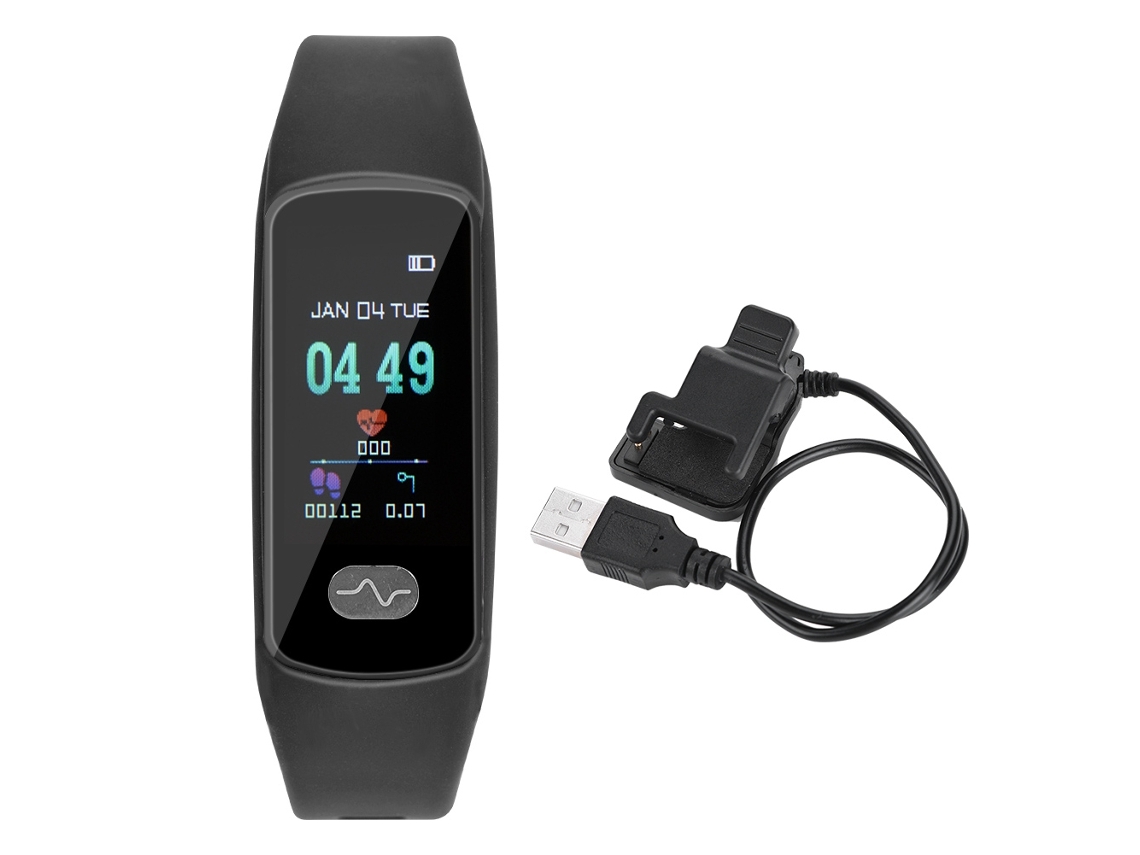 Pulseira Esportiva Inteligente com Monitor de Ritmo Cardíaco EOOCOO