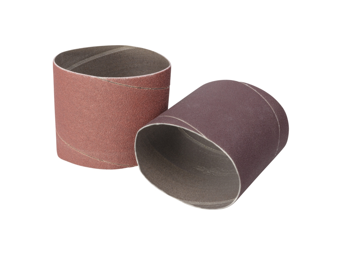 2246000 1 Juego De Bandas Abrasivas De Tejido De 2 Piezas Ø 75 Mm Wolfcraft