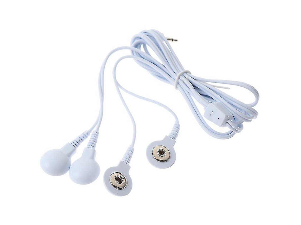 Lurelia Eletrodos Autoadesivos Tens 4 Unidades Conector 2,5 Mm Branco