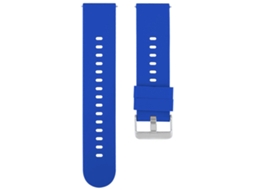 Pulseira De Silicone Para Relógio Com Fivela De Aço De Cor Sólida