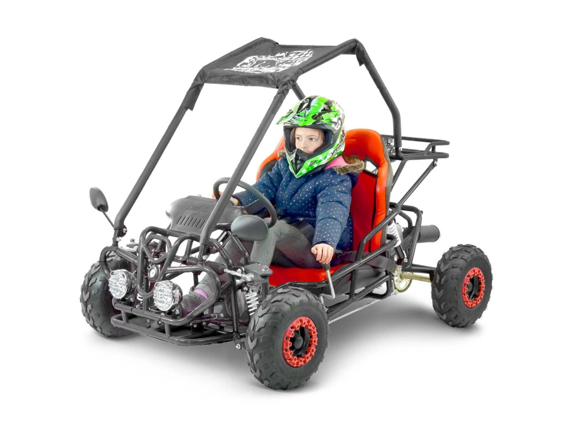 Carrinho De Criança De 110cc, 2 Lugares, 4 Tempos