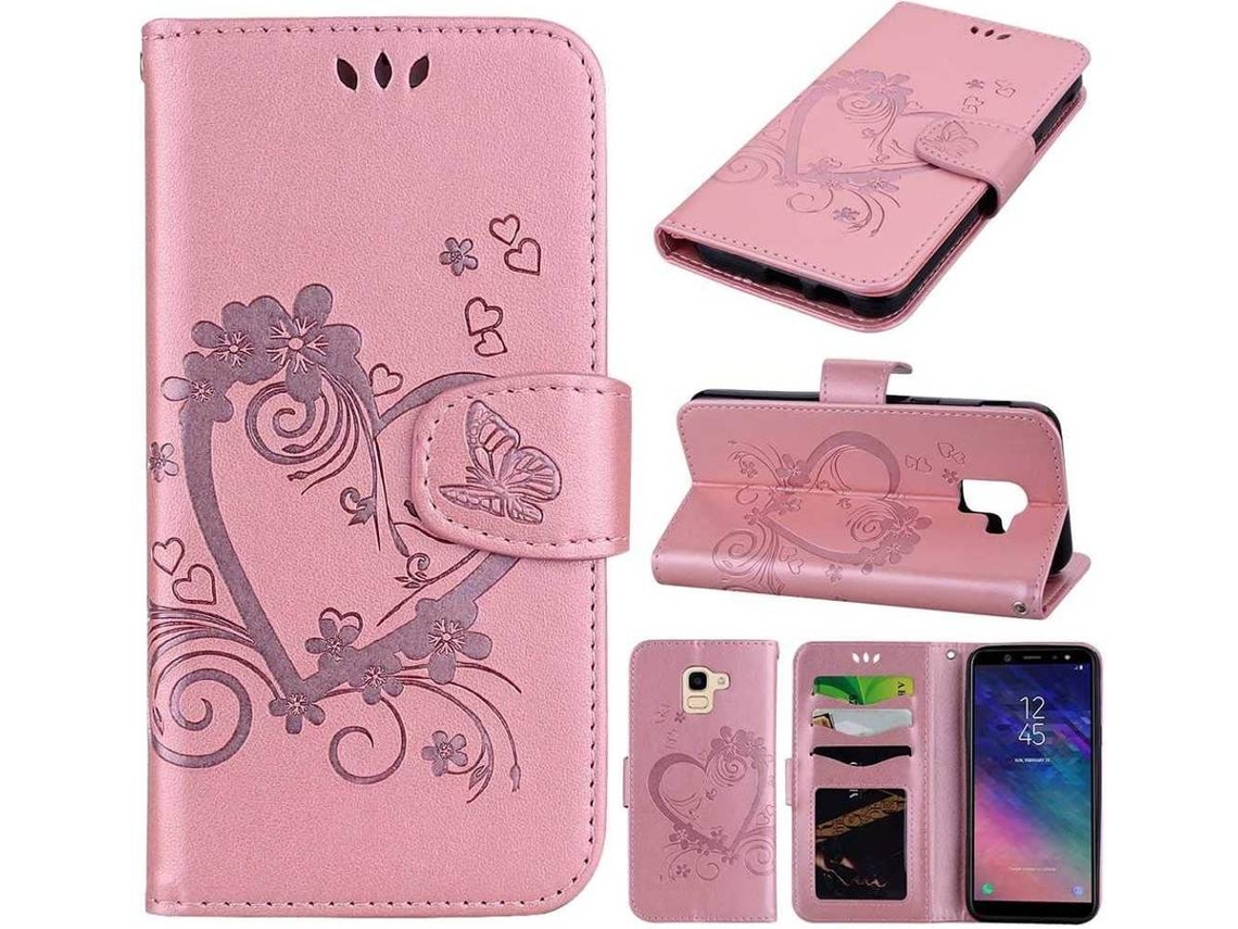 Capa Samsung Galaxy J62018 HONGWE. Rosa
