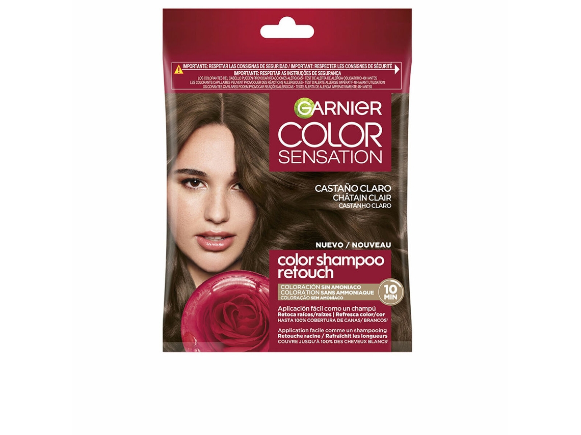 Coloração Semi-Permanente Color Sensation Castanho Claro 5.0 GARNIER emb. 1 un
