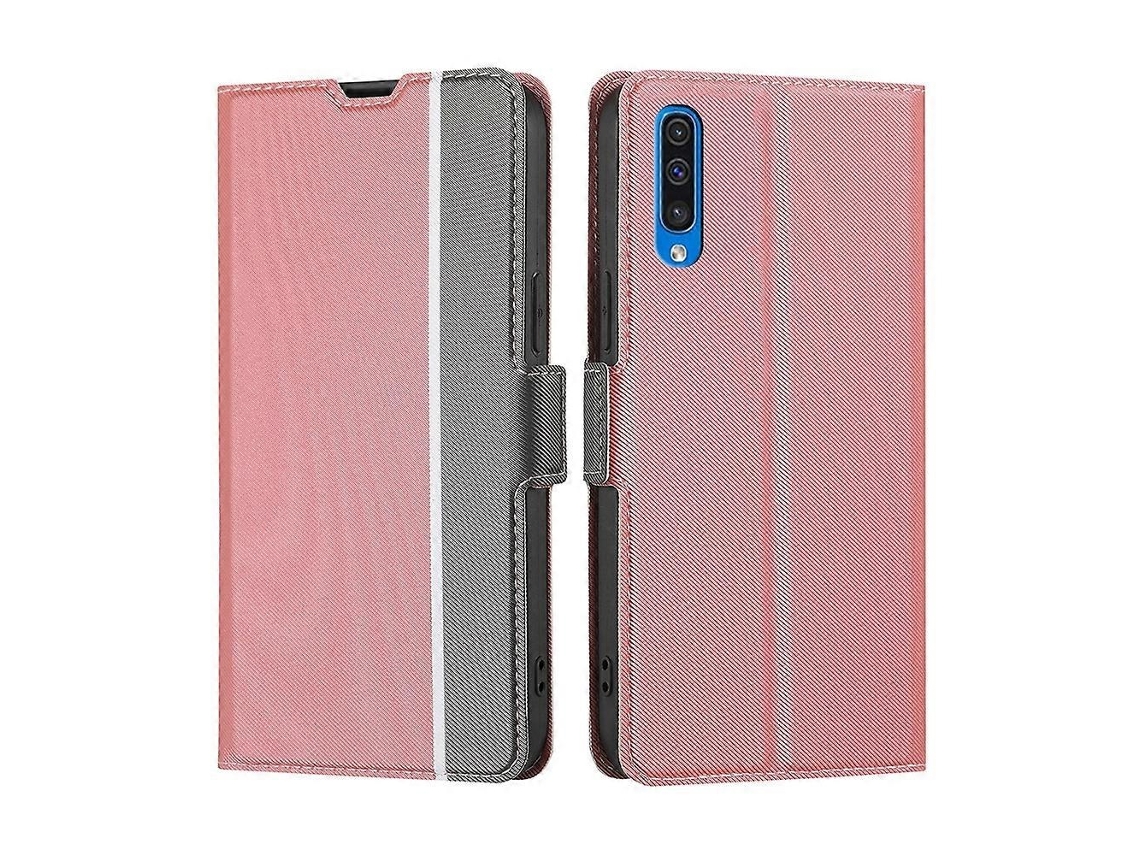 Capa Couro Para Samsung Galaxy A50, Elysve