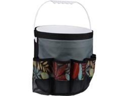 Bolsa para ferramentas de jardim, em tecido Oxford 600D, organizador de jardim, 35x27cm, com várias bolsas E