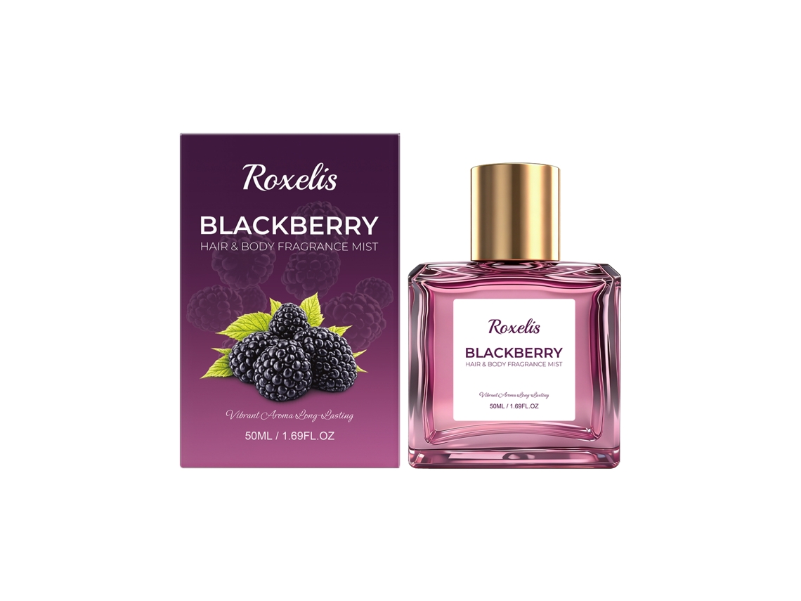 Perfume Roxelis Blackberry Elegante Fresco Duradouro