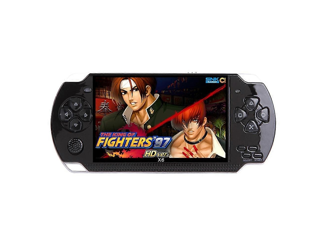 Console De Jogos Portátil De 4,3 Polegadas Com 8 Gb De Ram, Processador De 32 Bits E Suporte Para 10.000 Jogos. Compatível Com Tv. Nostalgia88