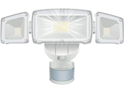 Luz De Detecção De Movimento Branca, À Prova Dágua Ip65, Com Sensor De Movimento Externo Para Garag Gokoco