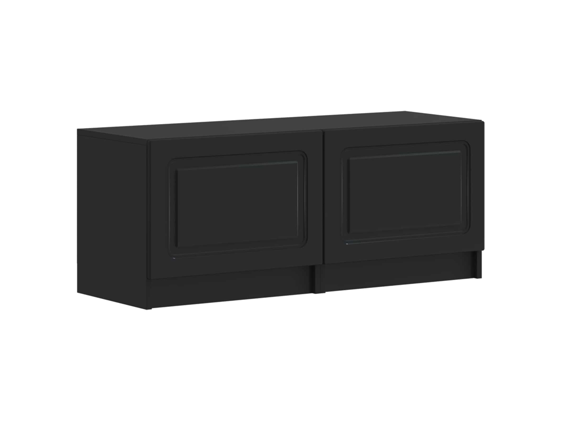Vidaxl Gabinete Para Tv Preto Derivados De Madeira