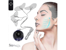 Massageador Facial Elétrico, Ems, Aparelho de Massagem com Eletrodos Estimulação Ems , Muscular 8 Mod GOKOCO