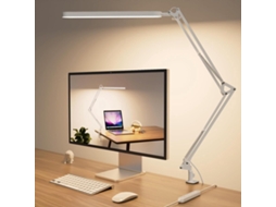 Lâmpada Mesa Led Branca 80cm 12w, Regulável, Toque, 3 Cores X 9 Brilhos, Temporizador, Memória ZYBLSSBB