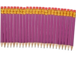 144pièces Crayons Courts Bois Hb De De Poche Portables Pour