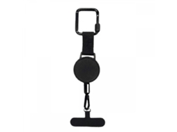 Suporte Retrátil Antifurto Para Celular, Cordão De Segurança Para Smartphone Com Clipe Para Cinto
