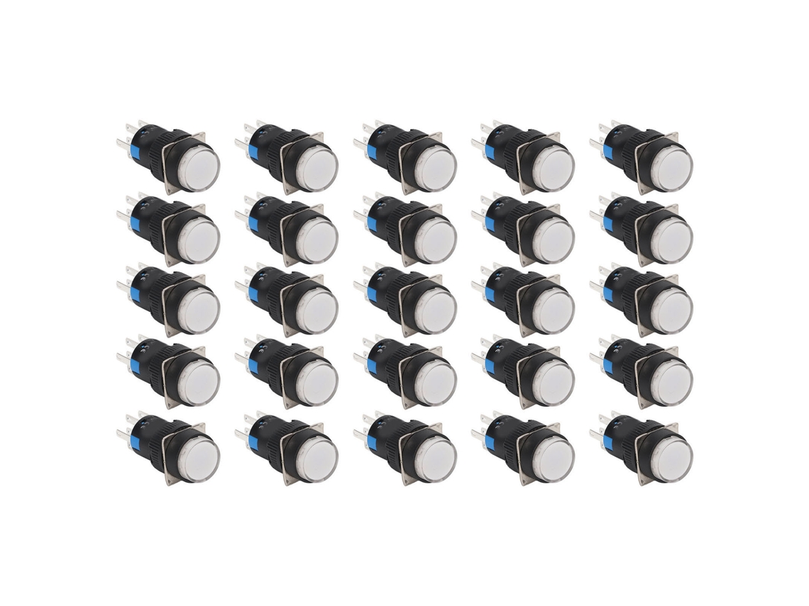 Laxiscreed Interruptor De Botão De Reinício Automático De Baixo Consumo Para Eletrodomésticos 12v