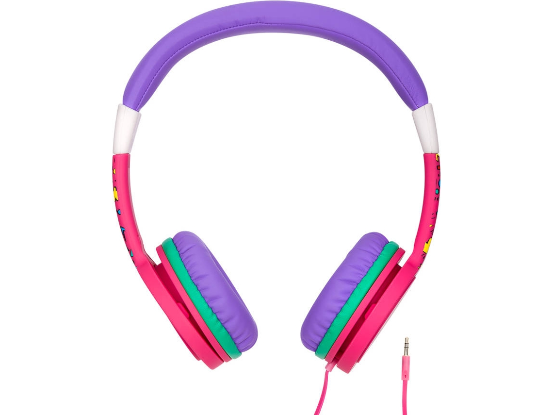 Auscultadores com Fio GOODIS Googoos Rosa (On Ear - Rosa)