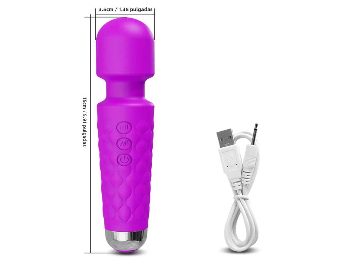 Mini Vibrador Clitoriano Com 20 Modos