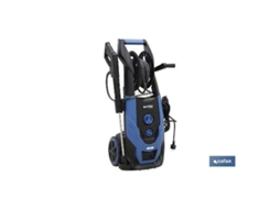 Lavadora de alta pressão 2500w mangueira de 5m com enrolador de mangueira modelo vermont