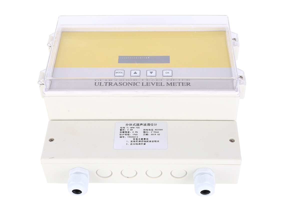 Sensor De Nível Ultrassônico Split 4-20ma 0-10m Dc24v