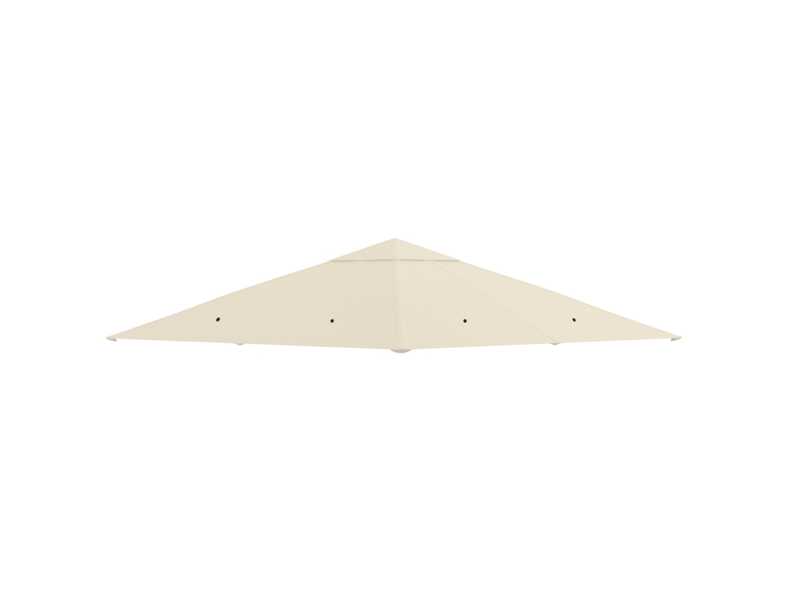 Cobertura para Gazebo 3x4 metros, Poliéster, Café SINI TECH STORE