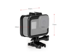 Marco Protector Para Gopro Hero 8 Black Com Soquete Móvel Rápido E Parafuso, Acessório De Montagem