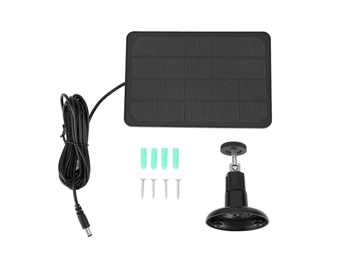 Painel Solar Preto 4w 5v Ip65 À Prova Dágua Placa De Carregamento Para Luzes De Ventilador Ymhc Olysi Shop