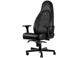 Cadeira Gaming NOBLECHAIRS Icon PU (Até 150 kg - Elevador a Gás Classe 4 - Preto)