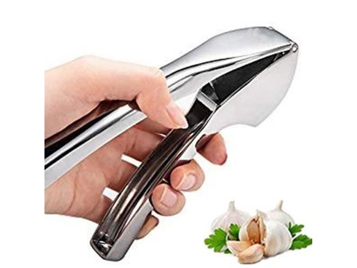 Espremedor De Alho Profissional Liga De Zinco Fácil Limpeza Design Ergonômico 15,8 Cm Slowmoose