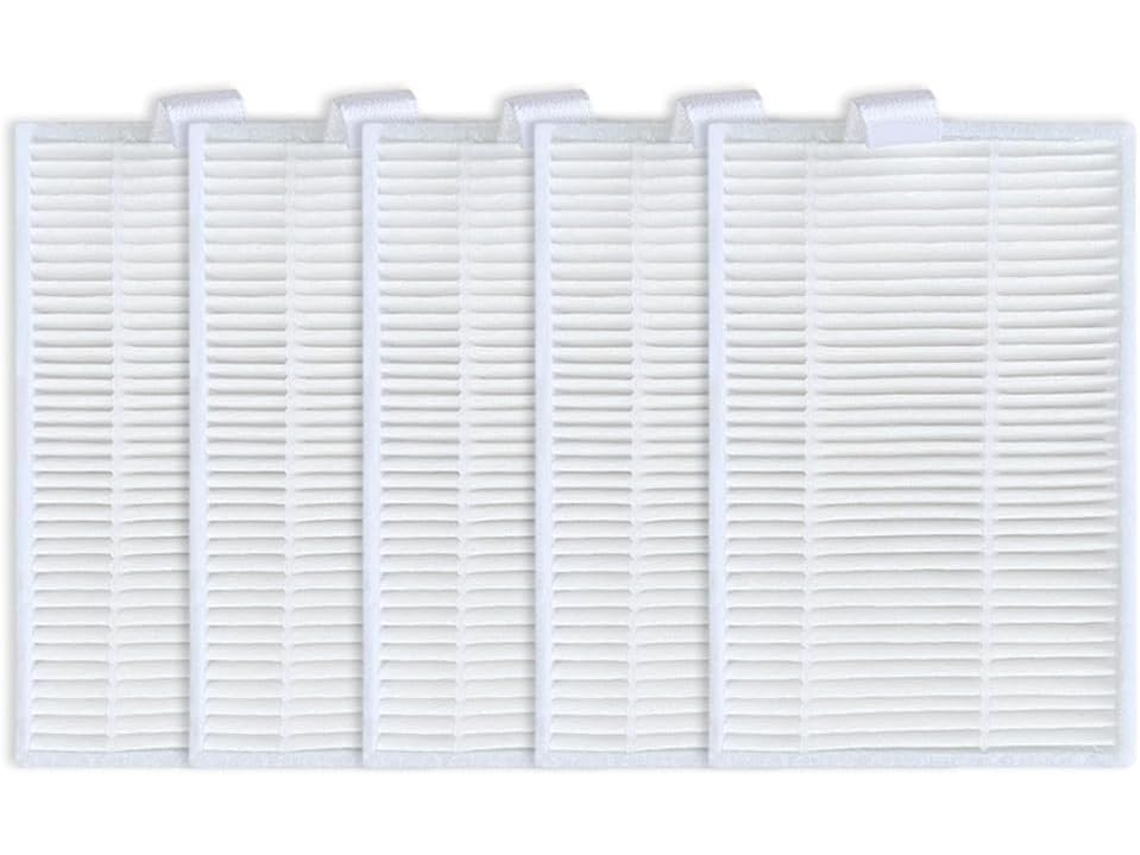 Kit Com 5 Filtros De Reposição Para Aspirador Pó Cleverclean Série L