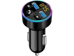 Carregador Bluetooth Yizhood 12.5 Hands Free Música Preto