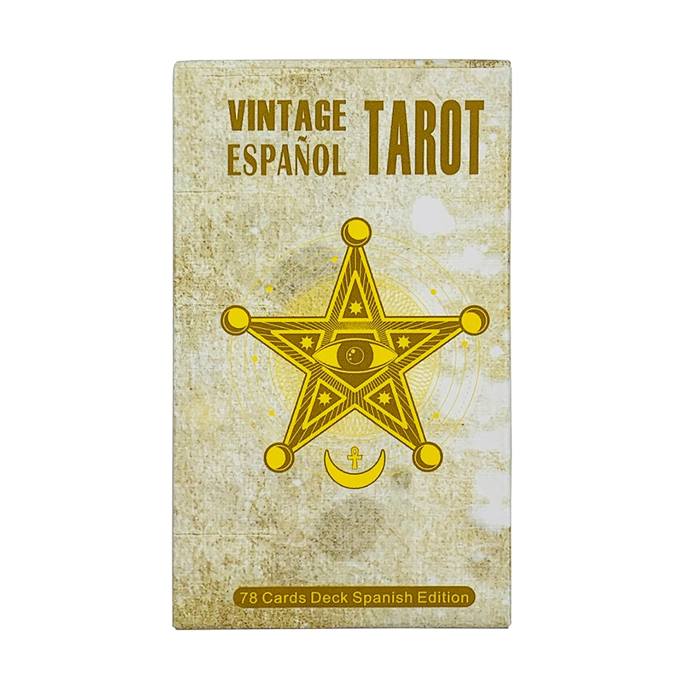 Baralho De Tarô Espanhol (78 Cartas), Ideal Para Lazer E Entretenimento Em Família.