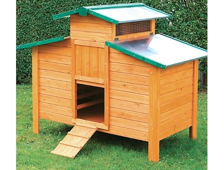 Gallinero de Madera Modelo Ottawa para 5-7 gallinas - Incluye ponederos / nidos