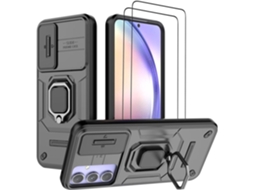 Capa Cobertura Deslizante Câmera Integrado Para Samsung Galaxy A54 5g Hongwe.