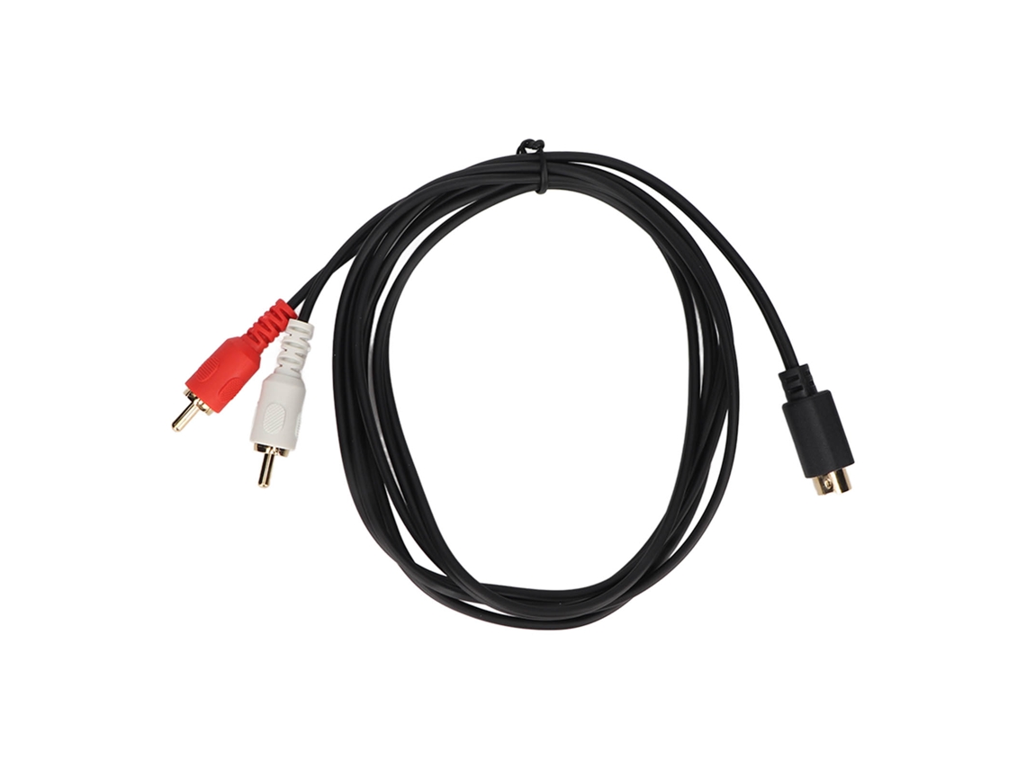 Adaptador LAXISCREED 4 Pin para 2 Rca Macho 1.5m
