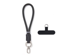 Cordão Para Celular Estilo Qu, Anti-perda, Anti-roubo, Modelo Avançado, Antiqueda, Alça De Pulso De Poliéster Para Transporte De Artefato De Poliéster