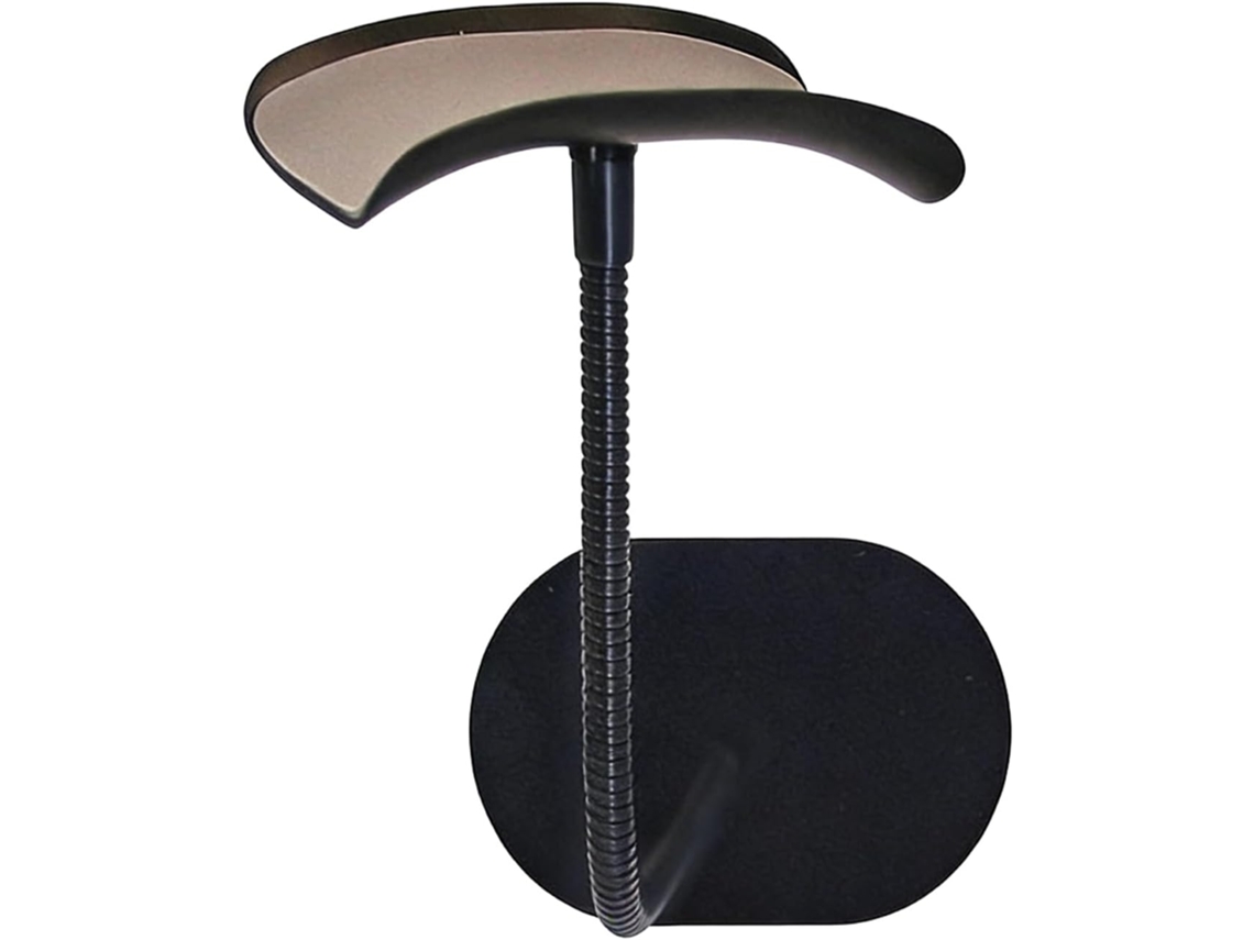 Suporte Elegante Para Fones De Ouvido Com Gancho Ajustável Mesas E Áreas Jogos Montagem Parede Robusta Estação