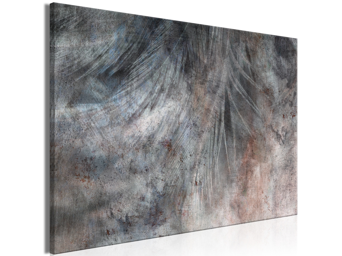 Quadro ARTGEIST Grey Feather (1 Part) Wide (90x60)