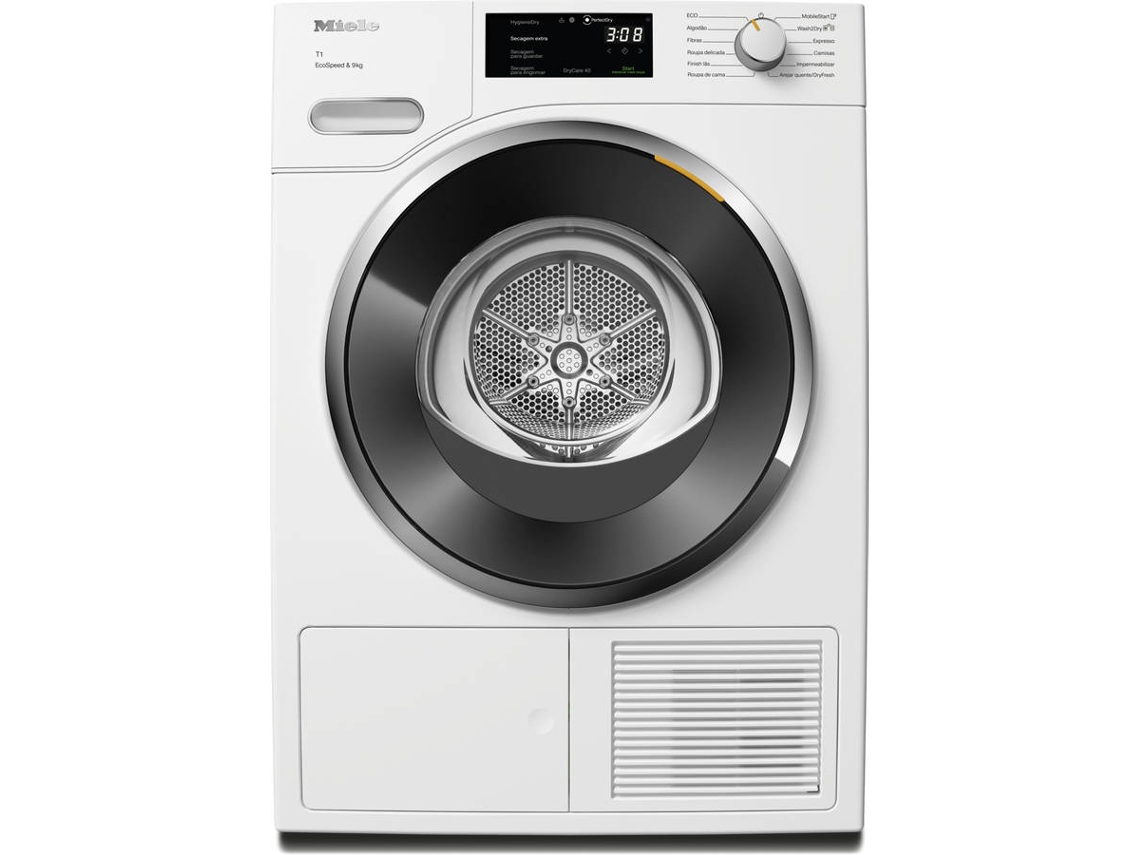 Máquina de Secar Roupa MIELE TWH 780 WP (9 kg - Bomba de Calor - Branco)
