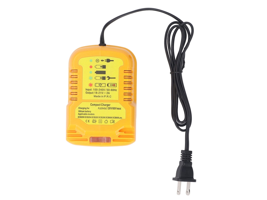 Carregador portátil mini para baterias de lítio de 20V DCB206 DCB230 DCB240 DCB612 DCB609 DCB606