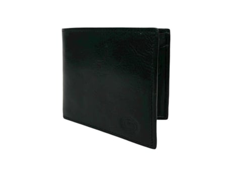 Carteira Horizontal Para Homem C/ Porta-moedas Marroquinaria Antunes Preta