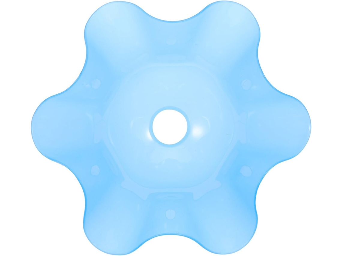 Capa Protetora Decorativa Azul para Abajur Ou Luminária de Teto, em Plástico, com Diâmetro de SFUSHOS