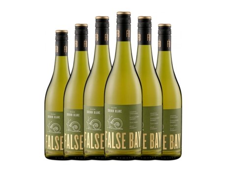 Vinho branco WATERKLOOF False Bay Slow Chenin Branco Stellenbosch (0.75 L - 6 Unidades)