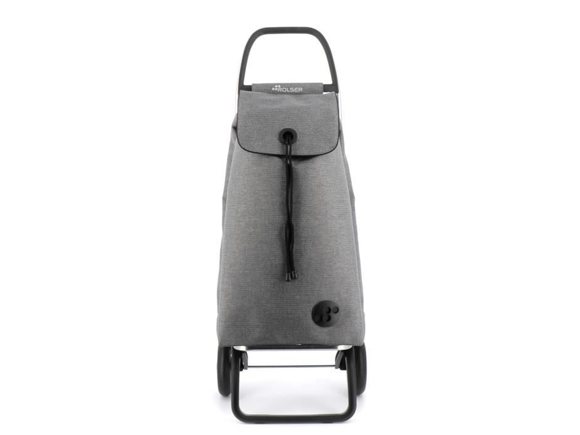 Carrinho De Compras Rolser Imax Zd 2 Rodas Cinza