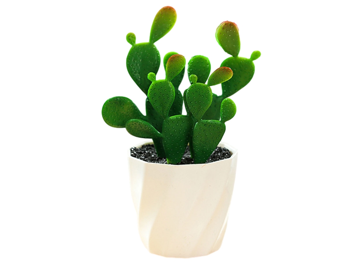 Cacto Artificial Bonsai Plantas Tropicais Artificiais Decorações Criativas