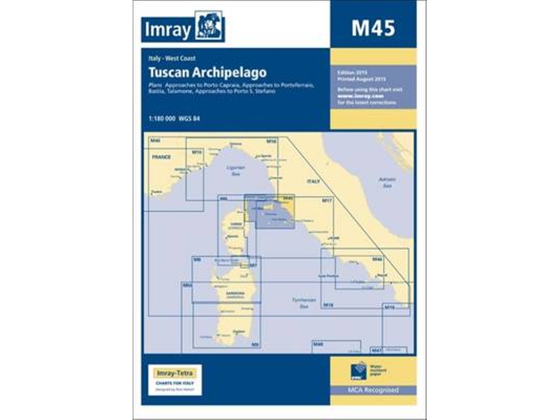 Livro Imray Chart M45 de Imray (Inglês)